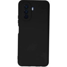 Newface Huawei Nova Y70 Kılıf Nano Içi Kadife Silikon - Siyah
