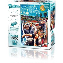 Ks Puzzle 20823 Puzzle 1000 Starry Night Of Art