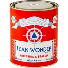 Teak Wonder - Tik Koruyucu Dressing & Sealer (4 L): Yağlı ve Kaygan Güvertelere Son! Tiklerinizin Doğal Altın Rengini Koruyun.