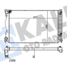 Kale Dpmix-Hb Radyatör Audi A6 2.0tfsi-2.0tdi 05-11 Otomatik 677X448X32 Al-Pl-Brz