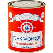 Teak Wonder - Tik Koruyucu Dressing & Sealer (1 L): Yağlı ve Kaygan Güvertelere Son! Tiklerinizin Doğal Altın Rengini Koruyun.
