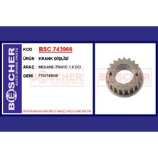 Bescher Dpmix-Hb Krank Dişlisi Megane-Trafic 1.9 Dci