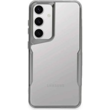Samsung Galaxy S24 Kılıf Boyi Silikon Kapak - Gümüş