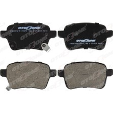 Otozone Dpmix-Hb Arka Fren Balatasi Opel Corsa E 14-19 Adam 14-19 15 Jant Rpo J67 Fiat Egea 16- 500L 13- 264MM M Etal Indikatörlü Civata Takımlı