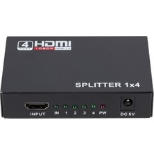Akıllı Bayi PM-12081 1080P 4KX2K 4 Port HDMI Splitter Dağıtıcı 1.4V