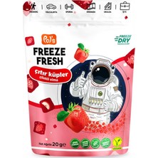 Akıllı Bayi Freeze Fresh Çıtır Küpler Çilek Elma 20 gr