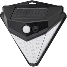 Akıllı Bayi T-1622 Güneş Enerjili Hareket Sensörlü Solar Duvar Lambası 180°