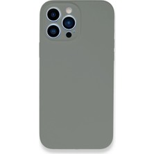 Apple iPhone 13 Pro Max Kılıf Lansman Legant Silikon - Gri