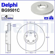 Delphi Dpmix-Hb Ön Fren Disk Ayna Tekli Paket -Boyali Ford Transit V362 20-