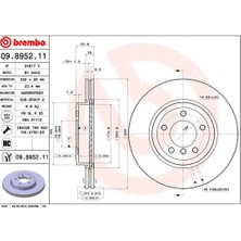 Brembo Dpmix-Hb Fren Diski On Bmw E46 E85 E86