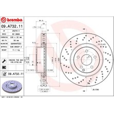 Brembo Dpmix-Hb Fren Diski On Mercedes S-Class W221 C216
