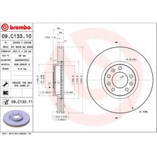 Brembo Dpmix-Hb Ön Fren Aynasi Astra L 21- Grandland-Combo E 19- Partner-Berlingo 18--508 18--5008-308-3008-C4-C5- 408 22- 304X28X5DL Havali