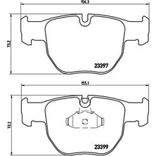 Brembo Dpmix-Hb Fren Balatasi On Land Rover Range Rover Iii L322
