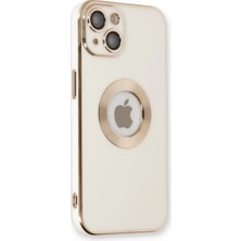 Dorasan Apple iPhone 14 Plus Kılıf Store Silikon - Beyaz