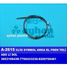 Ayhan Dpmix-Hb El Fren Teli Sol Abs Li Renault Clio Symbol