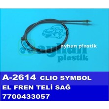 Ayhan Dpmix-Hb El Fren Teli Sağ Renault Clio Symbol