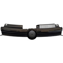 Gkl Dpmix-Hb Ön Panjur Çift Krom Çizgili Parlak Siyah Golf6 2009-2013