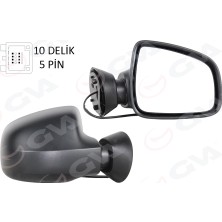 GVA Dpmix-Hb Diş Dikiz Aynasi Sağ Dacia 2009-2012 Logan Logan Mcv Sandero 2012--DUSTER Elektirikli