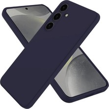 Samsung Galaxy A56 Kılıf First Silikon - Lacivert