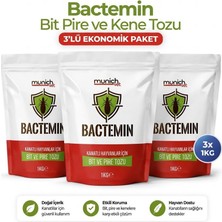 Munich Vet Bactemin Tavuk Kuş Kanatlı Hayvan Bit Pire ve Kene Parazit Tozu 1 kg 3 Adet