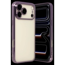 Apple iPhone 17 Pro Razer Lensli Silikon - Mor