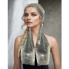 TKÇ Taşlı Kafa Aksesuarı Kristal Bandana