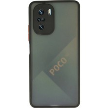 Dorasan Xiaomi Poco F3 Kılıf Montreal Silikon Kapak - Siyah