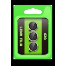 Samsung Galaxy S23 Raze Metal Kamera Lens - Gri