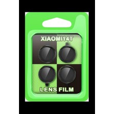 Cotton Soft Xiaomi Mi 14T Raze Metal Kamera Lens - Siyah