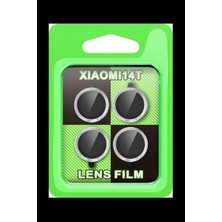 Cotton Soft Xiaomi Mi 14T Raze Metal Kamera Lens - Gümüş