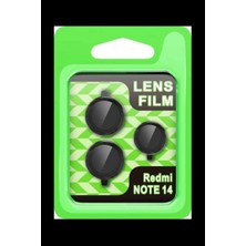 Trend Kapında Xiaomi Note 14 5g Raze Metal Kamera Lens - Siyah