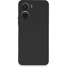 Vivo Y16 Kılıf Nano Içi Kadife Silikon - Siyah