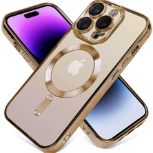 Pro 16 Pro Max Çöl Titanyum Kamera Korumalı Kılıf Manyetik Şarj Özellikli Telefon Rengi ile A