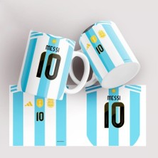 Aion Casa Aıon Casa Messi 10 Arjantin Temalı Kupa Bardak 325 ml – Futbol Taraftar Kupası