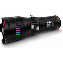 F.B.I F.b.ı Pro F-3002 Alüminyum Tg LED Gece Şeritli Type-C Şarjlı El Feneri
