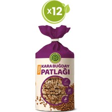 Glutensiz Fabrika Karabuğday Patlağı 100 g x 12 Paket (Glütensiz & Vegan)