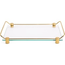 Banyo Tepsisi Cam/altın 36X209X313 mm