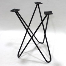 Metal Sehpa Ayağı Renk Siyah K092