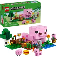 21268 LEGO Minecraft Baby Pig Evi 238 Parça +7 Yaş