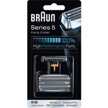 Braun Seri 5 Kombi 51S Folyo ve Kesici Yedek Paketi