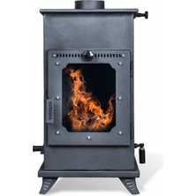 Etinova M004 Mini Şömine Pelet Sobası (Fırınsız)