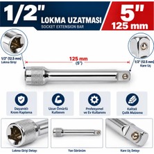 Fırat Hırdavat 1/2 Lokma Uzatma Ara Kolu 125MM
