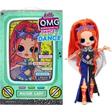 L.O.L. Surprise Omg Major Lady Dans Çok Gizli Bebekler 15 Sürprizli Renkli Oyun Seti 117841EUC