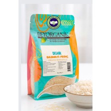 Beyorganik ORGANİK  Basmati Pirinç 500gr (PESTİSİT VE AFLATOKSİN ANALİZLİ)