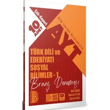 Benim Hocam Yayınları 2026 Ayt Türk Dili ve Edebiyatı Sosyal Bilimler - 1 Çek Kopar 10'lu