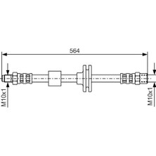 Bosch Dpmix-Hb Fren Hortumu On Mercedes S-Class W140 C140