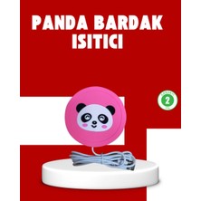 USB Kablolu Silikon Bardak Isıtıcısı Sevimli Hayvan Figürlü 50–60° Sıcak Tutma