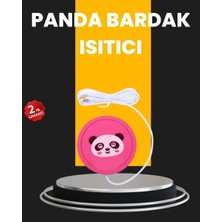USB Güçlü Bardak Isıtma Altlığı 1.2m Kablo Silikon Kaymaz Figürlü