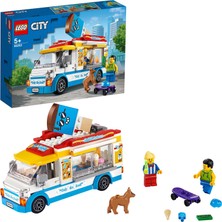 LEGO City 60253 Dondurma Arabası 200 Parça Hediyelik Set 5 Yaş ve Üzeri Çocuklar için Yaratıcı Oyun