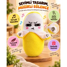 Ziventa Müzikli Peluş Oyuncak Dokunmatik Etkileşimli Eğlenceli Yumuşak Çocuk Oyuncağı Sevgili Hediye